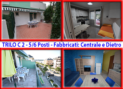 TRILOCALI PALAZZINA DI DIETRO CON BALCONI